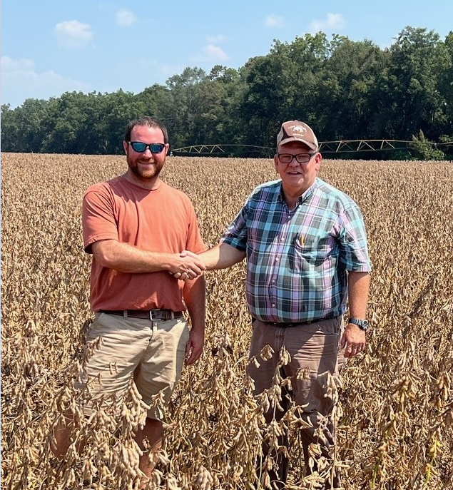 Georgia Grower Alex Harrell Topples Soybean Yield World Record